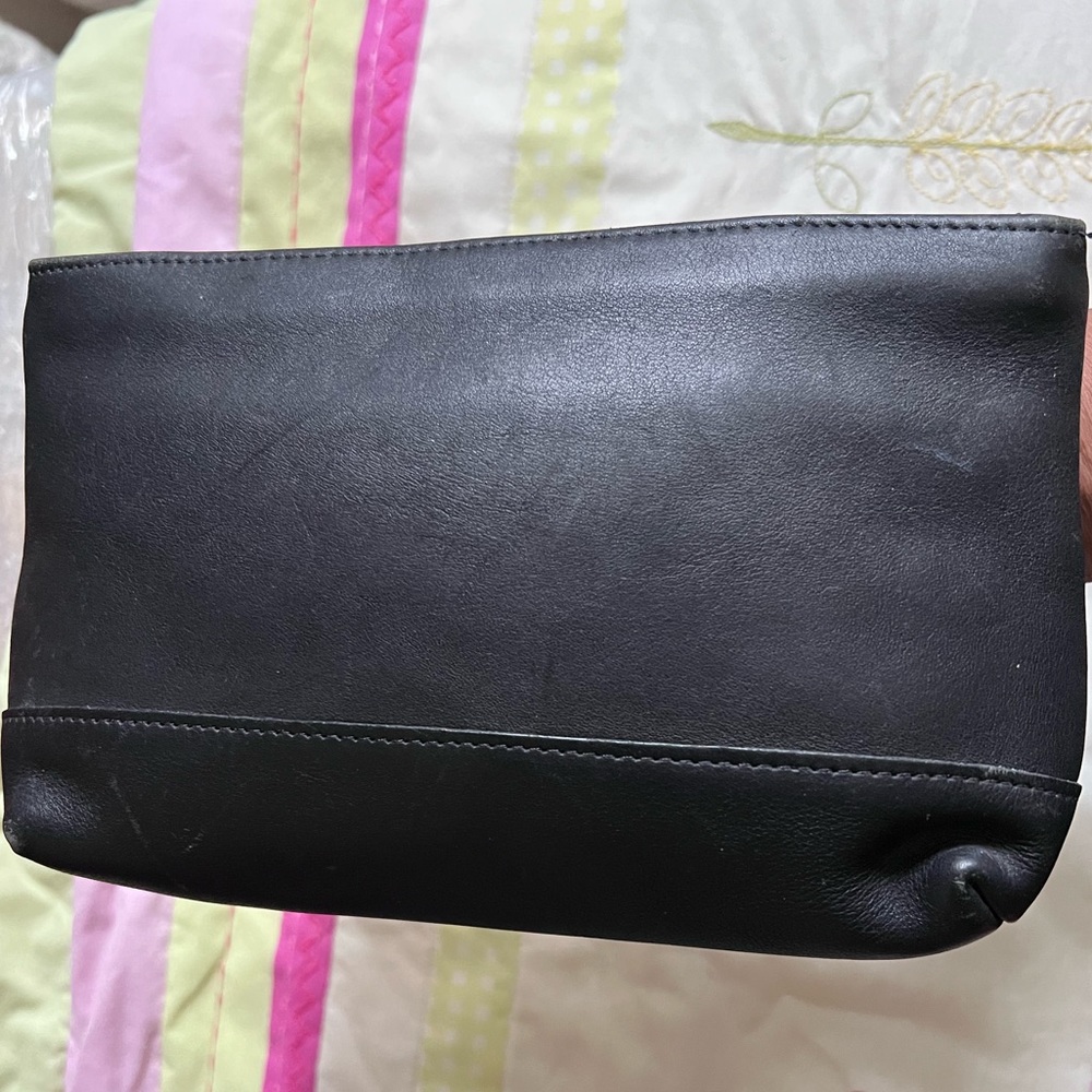 Coach Vintage Cosmetic Case 7172, Leather Makeup Bag